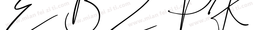 E BZ PK748111字体转换